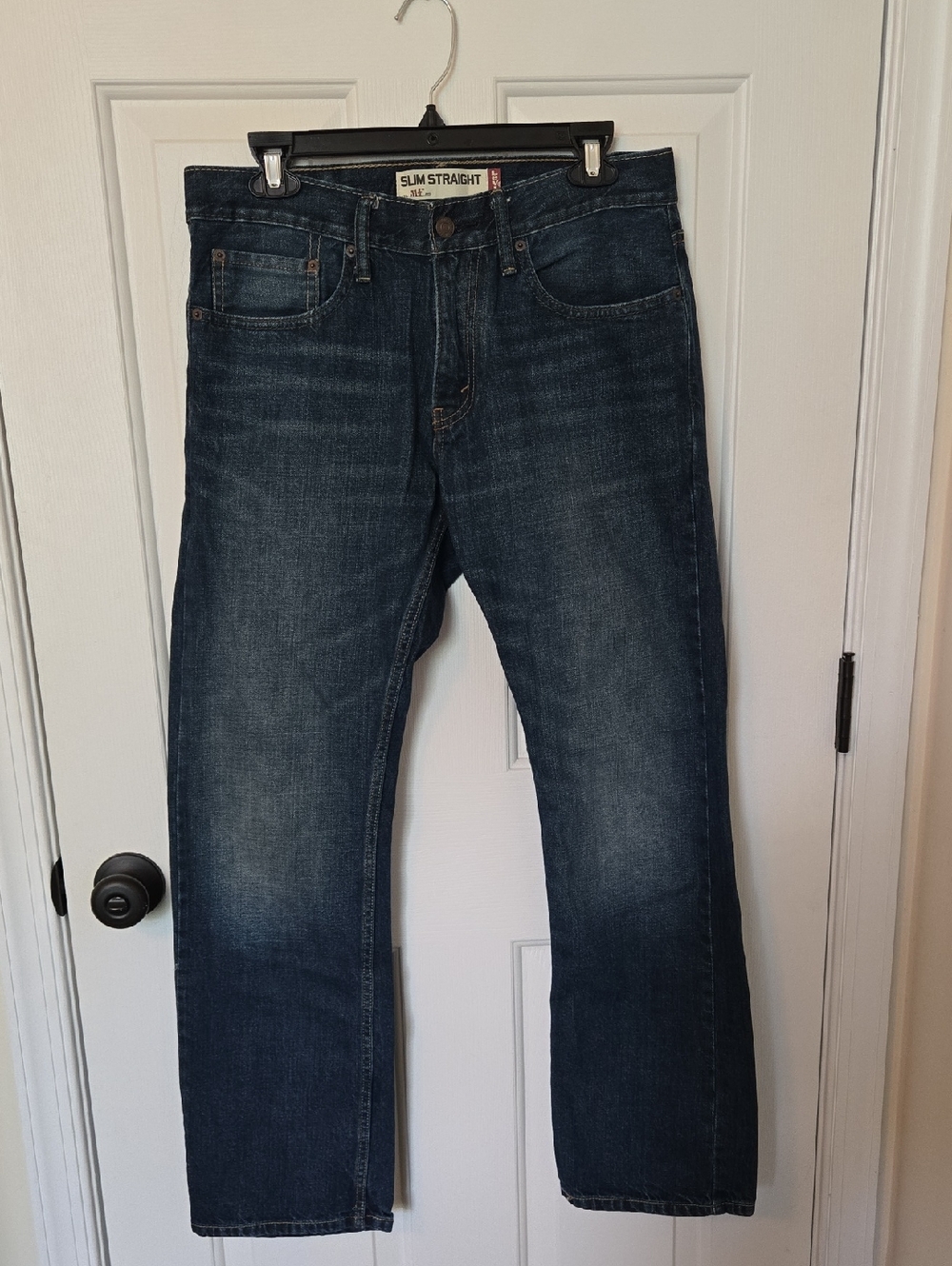Levi's 514 Slim Straight Jeans - Dark Blue Wash